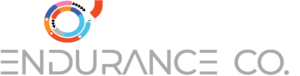 The non-standard, color inverted, horizontal Ho'Omau Endurance Co. logo in color with a TM trademark symbol in PNG format and 1000x253 size. Suitable for dark backgrounds only.