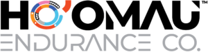 The standard horizontal Ho'Omau Endurance Co. logo in color with a TM trademark symbol in PNG format and 1000x253 size.