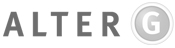 Logo for the endurance sports company Alter-G, which featured the original 2016 Vegas In 24 ultra-cycling challenge in a blog post.