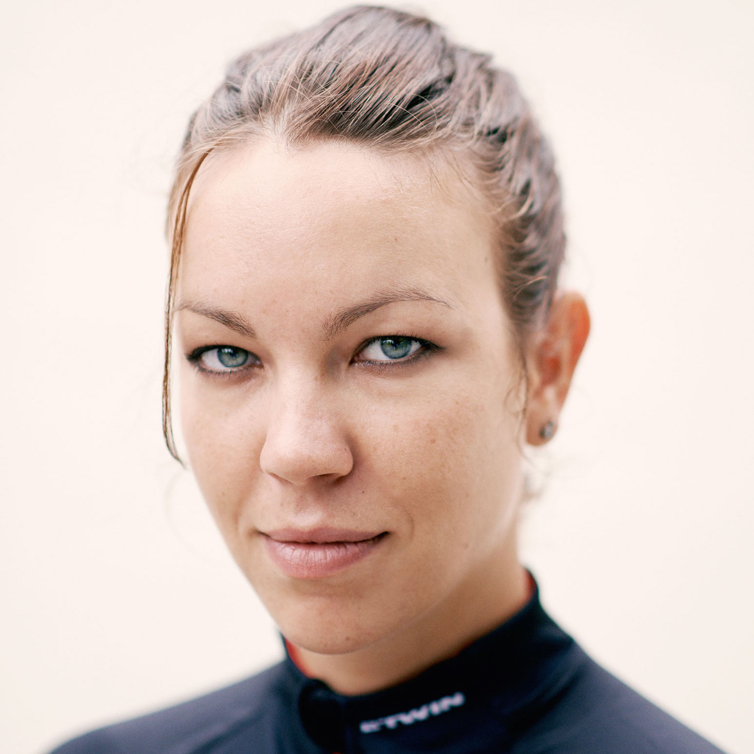 Portrait photograph of Juliana Buhring, world record holder of the fastest female circumnavigation of the globe by bicycle, who quoted the original 2016 Vegas In 24 ultra-cycling challenge by saying that "doing it unsupported takes the challenge to a whole ‘nother level of difficulty both physically and mentally."