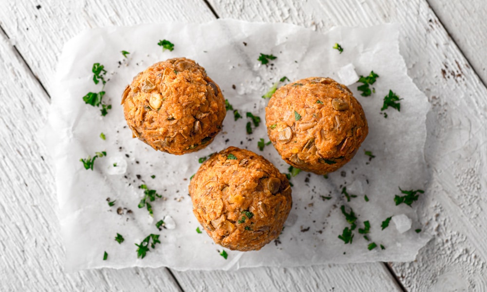 Stealth-Protein Lentil Rounds