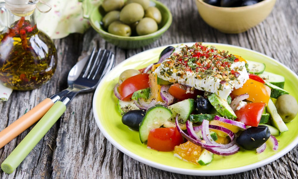 Vaskulärer Mediterran-Salat