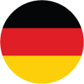 A circular flag icon of the German flag with three horizontal stripes: black on top, red in the middle, and yellow at the bottom.