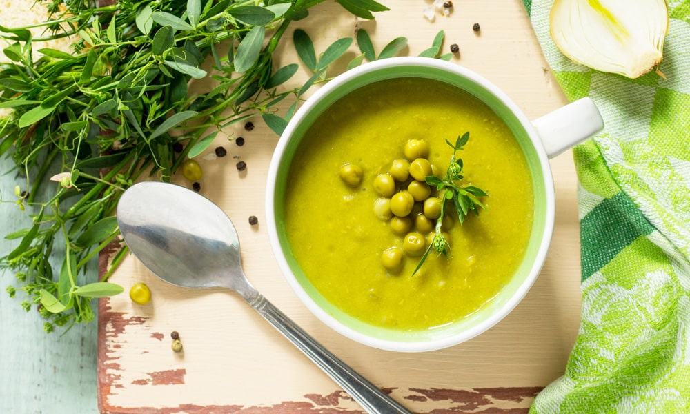 Nitrogen-Fix Pea Soup