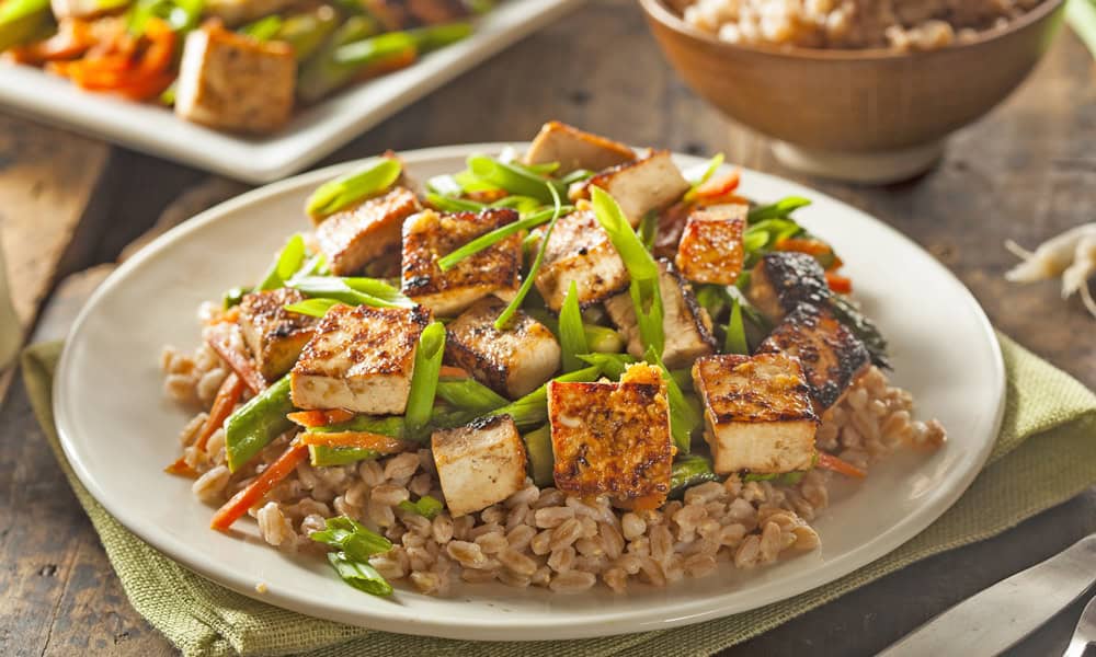 Wattstarke Tofu-Pfanne
